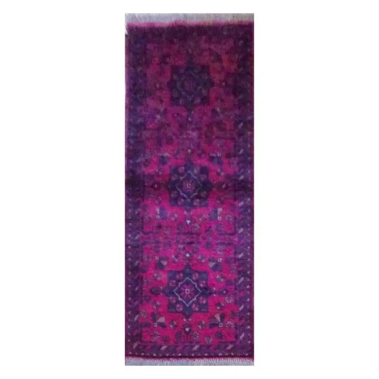 One Of The Kind Afghani Khotan Rug 5'0" x 2'0"